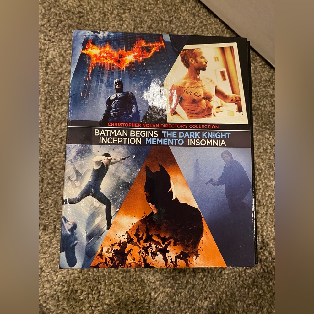 The Christopher Nolan Director's Collection Bluray